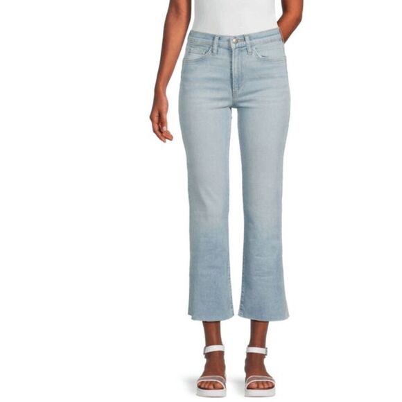 Joe's Jeans Sophia High Rise Crop Boot Faded Wash Lightwash Size 29 - Picture 1 of 13